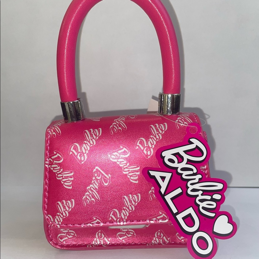 Barbie™ x ALDO the Signature Barbie Logo Micro Bag - Picture 1 of 3